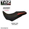 TPZ Italia SUZUKI V-STROM 1000 2014-2019 Rivestimento Sella SVS14PC-3RD-2 TPZ rosso COMF...