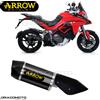 Arrow Scarico DUCATI MULTISTRADA 1200 2017 ARROW ALU Nero CC INDY RACE