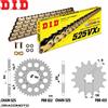 DID SUZUKI GT 250 1973-1975 catena corona pignone kit DID 525VX3 passo 525