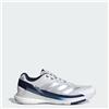 ADIDAS Crazyquick Boost Padel (Cloud White / Silver Metallic / Dark Blue)