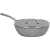Laura Ashley Saltapasta Antiaderente 28 cm con Coperchio - Padella Alta in Alluminio Senza PFOA/PFAS, Compatibile con Tutti i Tipi di Piani Cottura, Resistente al Forno e alla Lavastoviglie