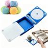 Generic Porta Fili Portatile 2026 Dispenser Girevole Pieghevole per Uncinetto e Maglieria, Organizer Viaggio per Filati, Regalo per Creativi