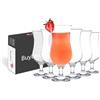 GOSOYO Set di 6 Bicchieri Cocktail Alti, Bicchieri da Pina Colada da 380ml/12.8oz. Bicchieri da Frappè, Mojito, Margarita, Sangria, Bicchieri Aperol Spritz, Bicchiere Grande da Uragano, Bicchiere da Gelato
