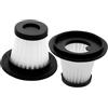 ULTECHNOVO Filtro per Car Vacuum Cleaner Riutilizzabile e Lavabile, 2 Pezzi Compatto in Plastico, Accessorio per Aspirapolvere Wireless Auto Facile Manutenzione e Stile Stili multipli