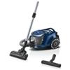 BOSCH Serie 6 BGC41X36, Aspirapolvere Senza Sacchetto, Accessori Combinato commutabile, ugello per Pavimenti duri, Blu Cristallo, Taglia unica, 700 W