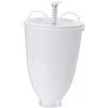 PRETYZOOM Stampino per Ciambelle in Pp Bianco, Leggero, 1 Pezzo | Dispenser per Impasto, per Frittura e Formatura, Utensile Creativo DIY da Cucina