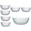 Generisch Luminarc Aspen - Ciotola 23 cm + ciotole 12 cm, set da 7 pezzi