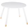 Atmosphera Tavolino per Bambini Ø60 cm colore Bianco