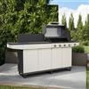 Bizzotto Cucina a Gas da Esterno Merita colore Beige e Antracite