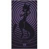 Dolly Noire Pokémon Mewtwo Asciugamano da Spiaggia, Nero, Unisex, Cotone 100%, 95x170 cm, Collezione Ufficiale
