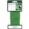 Bamworld 10m Legacci Morbidi per Piante, Leganni TPR Verdi per Sostegno Piante e Pomodori, Fascette Riusabili per Giardinaggio e Organizzazione