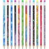 VicloonMatita per bambini con gomma, 12 pezzi di matite in grafite cilindro, HB, regalo con incoraggiamento, legno per feste, aule