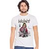Generico James Hunt The Legend Pilota Auto Campione Art. 11003 T-Shirt Urban Men Uomo 100% Cotone Fiammato BS (IT, Testo, L, Regular, Regular, Bianco)