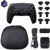 ULTIMATE PRO Controller per Ps5/Pc,Wireless/Usb Joystick Pro per Ps5,4 Tasti Pos