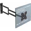 Rotate XL TV Supporto Da Parete, Si Estende, Gira, Inclina, Ruota, TV Circa 24-5