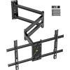 Staffa Da Parete per TV a Lunga Portata, Braccio Lungo 1015 Mm per TV Da 37-75 P