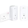 TP-Link 1-Port Gigabit Passthrough Powerline Starter Kit, Data Transfer Speed Up