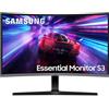 SAMSUNG Monitor S39GD (S27D396GAU), Curvo (1800R), 27'', 1920x1080 (Full HD), VA