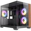 Antec CX600M Midi Tower Nero, Legno (Antec CX600M Wood ARGB - mid tower - A)