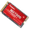 KingSpec SSD 1TB NVMe 2242 M.2 PCIe 4.0 Fino a 7200MB/s in Lettura Sequenzia...