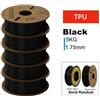 KINGROON Filamento stampante 3D PLA PETG TPU ABS, lotto da 5 kg, nero, bianco,...