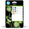 HP 963 Nero, Ciano, Giallo E Magenta, 6ZC70AE, Confezione Da 4 Cartucce Original