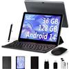 LEVIRTU 10 Pollici Android 14 Tablet in Offerta Octa-Core 2.0 GHz, 5GWiFi 6, 36G