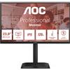 Aoc Monitor PC AOC 23.8 Full HD HDMI DisplayPort VGA IPS Adaptive Sync 24E4U