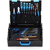 GEDORE Valigetta Attrezzi Completa L-Boxx 136, Set di 23 Pezzi, Assortita, Utensili per Apprendista, con Valigetta in Plastica, 1100-BASIC