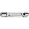 BETA 930 25X28 - Chiavi a tubo doppie poligonali, serie pesante cromate