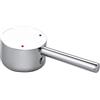 Kirain Rubinetto miscelatore monocomando maniglia caldo freddo Reviver rubinetto maniglie leva per cartuccia rubinetto 40 mm cucina bagno rubinetti sostituzione maniglia