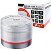 MAGIC SELECT Luce di Emergenza V16 DGT 3.0 Omologata con Geolocalizzazione per Segnalazione Stradale, Auto e Moto, Luce Arancione Lampeggiante 360º, Base Magnetica, Include 1 Batterie 9V