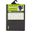 CORA 000134005 Coppia Tappeti Posteriori Rubberfit Fit-Back, Nero