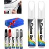 KPFTD 2024 New Car Scratch Repair Pen,Car Scratch Remover Pen,Quick and Easy Touch Up Paint for Cars, Effective Automotive Scratch Repair Paste (Pearl White)