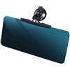 zjhukfmc Visiera per auto antiriflesso con ventosa,34x15cm Visiera parasole per SUV facile da usare,ABS Parasole Auto Universale HD Parasole,Facile da installare,Regolabile,Auto SUV Camion