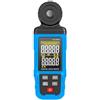 SPORTARC Misuratore digitale di illuminazione spettrale 0.1-300k Lux Tester di intensità della luce con temperatura di colore per la crescita delle piante Studio illuminazione 185mm (SK-8302A)