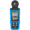 SPORTARC Misuratore digitale di illuminazione spettrale 0.1-300k Lux Tester di intensità della luce con temperatura di colore per la crescita delle piante Illuminazione da studio 185mm (SK-8301A)