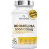 Does not apply ® Bromelina Forte 5000 Gdu/G Gastroprotetta 200 Compresse, Enzima Digestivo, Est