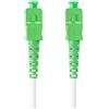 lanberg MONO SC/APC-SC/APC SIMPLEX G657B3 LSZH CAVO IN FIBRA BIANCO 20M