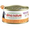 Almo Nature Cat Adult HFC Mousse Tonno e Gamberetti Megapack - Lattina da 70 Gr - CONFEZIONE RISPARMIO