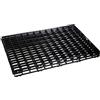 Delfin, Set di 4 tappetini per scolapiatti, 30 x 20 cm, Colore Nero, Standard