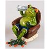Formano Frosch Mann in poltrona con brocca di birra, ca. 12 cm