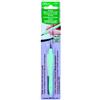 Clover Amour - Uncinetto in Acciaio, Dimensioni: 0,90 mm, Verde/Blu