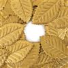 MWOOT 100 foglie artificiali dorate, foglie di rosa finte per artigianato, in finta seta, per fai da te, scrapbooking, biglietti, ghirlande, bouquet, feste nuziali, festival, centrotavola, decorazione