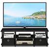 Furinno Mobile Porta TV, Nero (Espresso/Black), Taglia Unica