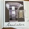 Cartier Originale Cartier Roadster 4 maglie orologio acciaio inossidabile 18 mm mai u...
