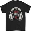 Gildan T-Shirt Rock N Roll Per Uomo In Cotone 100%