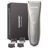 MANSPOT Rasoio Elettrico Corpo Uomo, Depilatore Corpo con Lama in Ceramica, Rasoio Parti Intime Impermeabile IPX7 Umido e Asciutto per Zone Sensibili, Barba, Braccia, Gambe e Ascelle, 4 Pettini Guida