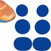 Kasmole Patch per scarpe | Protezione per foro per scarpe da ginnastica | 6 toppe traspiranti per scarpe da corsa, stivali da trekking, giacche, bagagli, zaini, abbigliamento