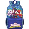 Get Trend Marvel Spidey E I Suoi Fantastici Amici Zaino Ragazzo, Leggero Zaino Scuola con Multi-Scomparti e Tasche con Rete e Spallacci (Blu Spidey)
